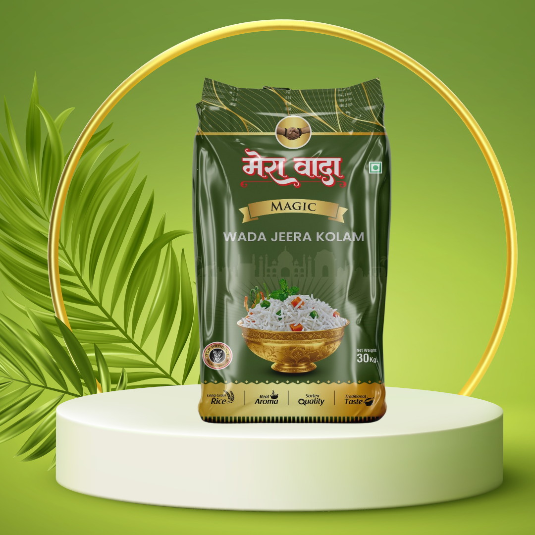 Mera Wada Magic Wada Jeera Kolam Rice – Aromatic Everyday Rice
