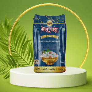 Mera Wada Royal Lachkari Kolam Rice – Premium Quality Everyday Rice