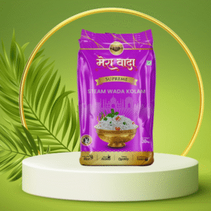 Mera Wada Supreme Steam Wada Kolam Rice – Premium Steamed Rice for Everyday Cooking