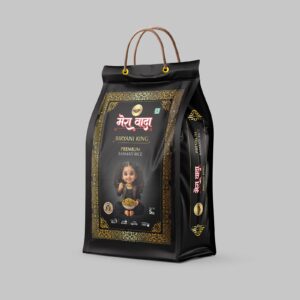 mera wada biryani king premium basmati rice – long grain aromatic rice (5 kg)